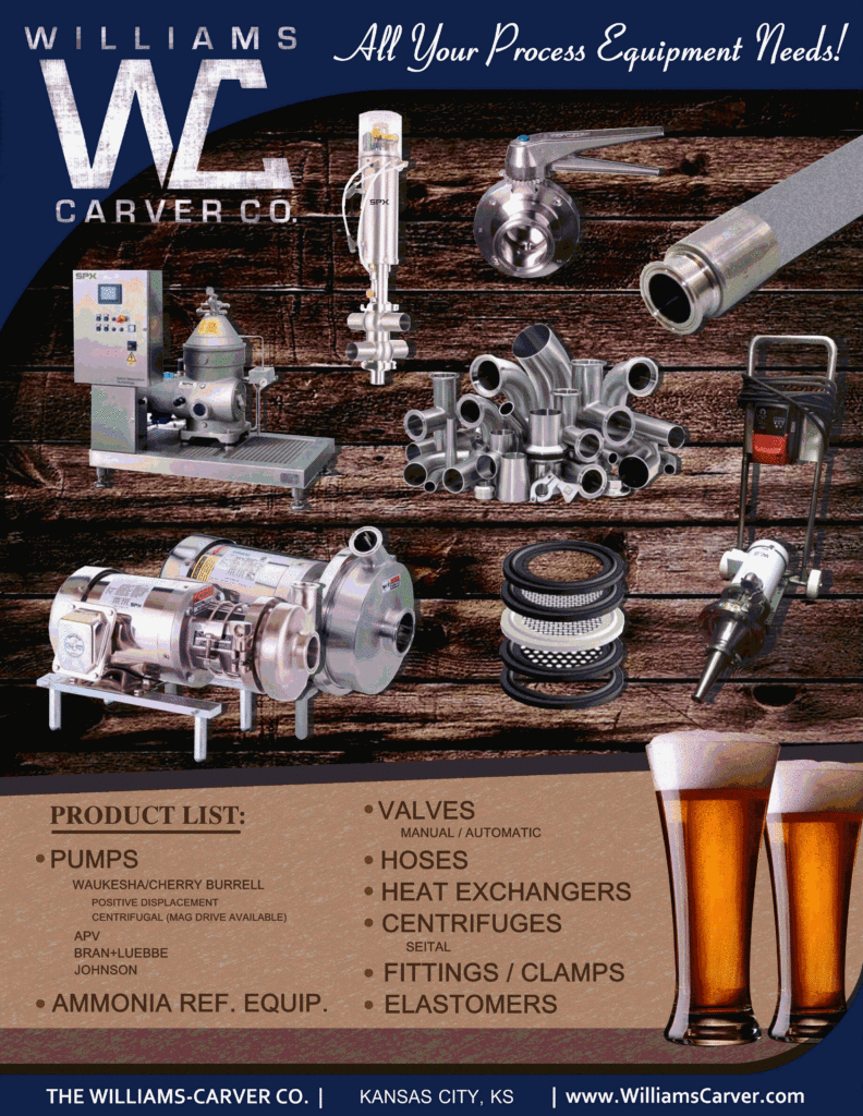 Williams-Carver Brewery Equipment